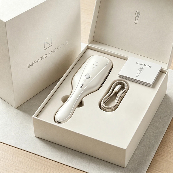 Private label hair growth brush