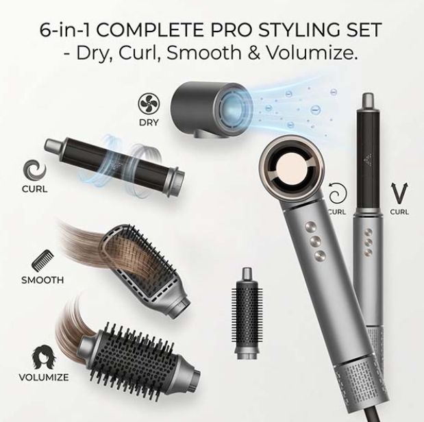 Custom 6 in 1 Air Styler Custom 6 in 1 Air Styler