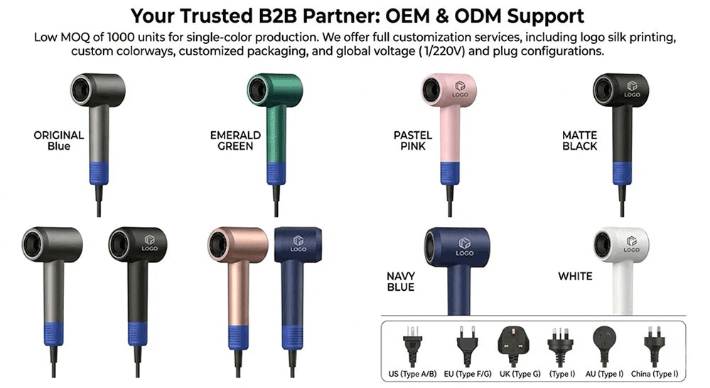 Private Label Hair Styling Tools Manufacturer USA | Professional OEM/ODM Hair Appliance Supplier