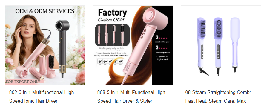 Best China Hair Styling Tool Manufacturer for Wholesale