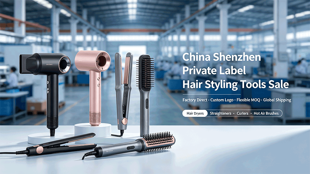China Shenzhen Private Label Hair Styling Tools Sale