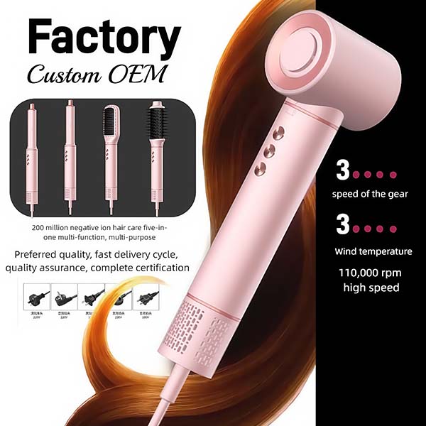 5-in-1 Multi-Functional High-Speed Hair Dryer & Styler