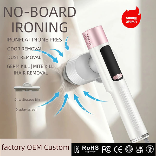 Suction Garment Steamer | Vacuum Ironing & Deep Cleaning